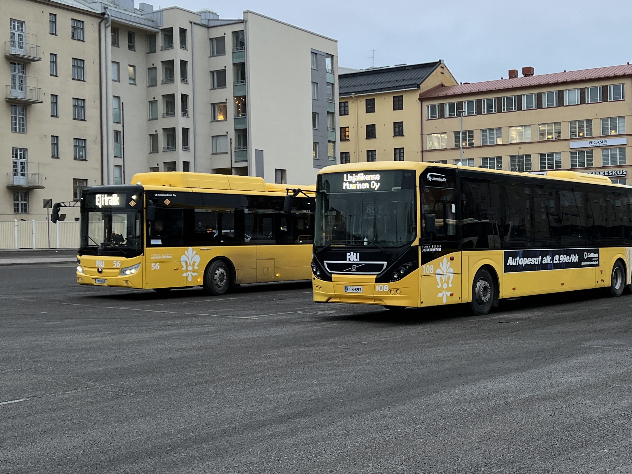 Yutong E15 & Volvo 8900 LE